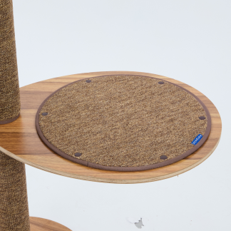 walnut brown platform